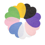 Adhesive nozzle wipes